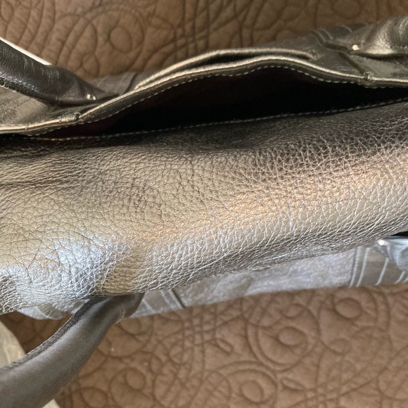 B. Makowsky Leather Handbag - Picture 10 of 16